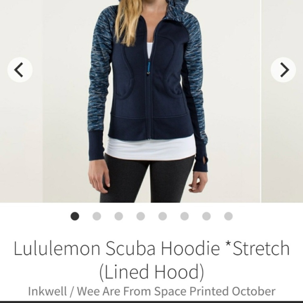 Lululemon 🍋 Scuba Hoodie - Navy - Size 4
